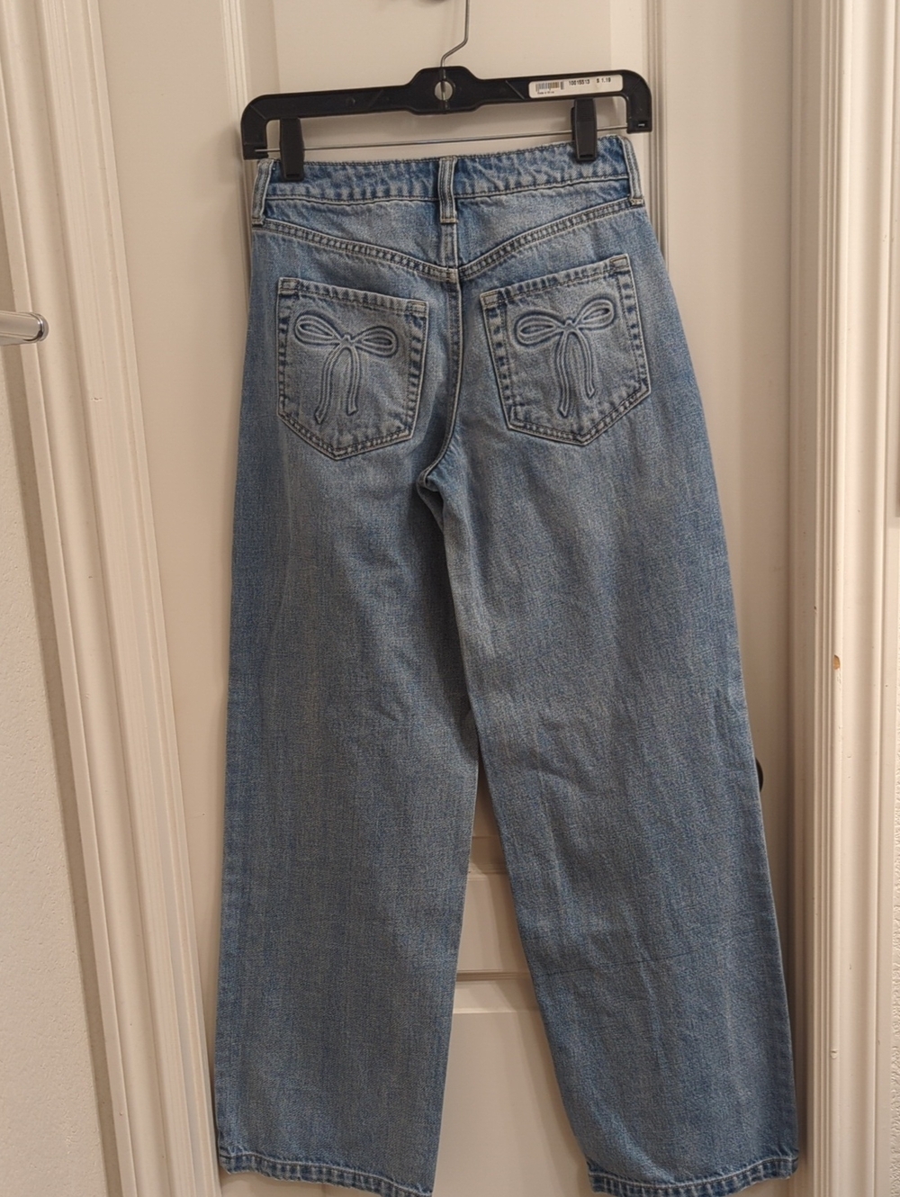 Cute Wild Fable Low Rise Baggy Bow Pocket Jeans